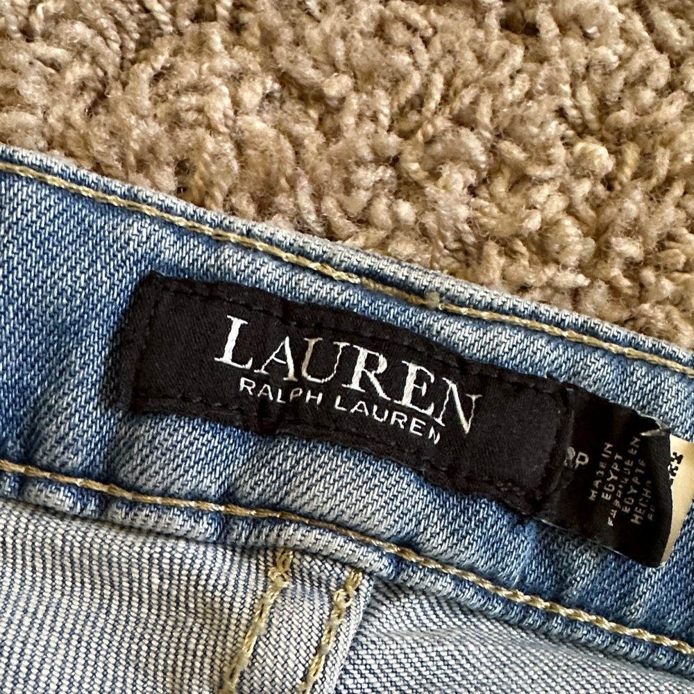 Ralph Lauren Light Blue boot cut Jeans Size 2 Petite Women’s - Picture 2 of 6